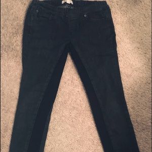 Black Denim Leggings